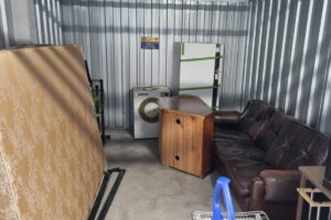 Storage King unit clean out in Melbourne's West - Before